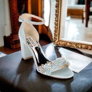 Badgley Mischka Finesse Ankle Strap Evening Shoe